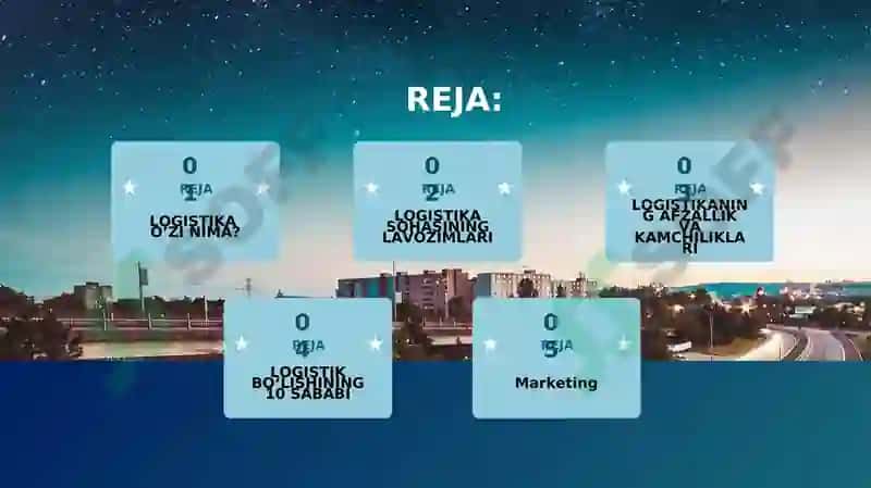 Logistika va marketing 2