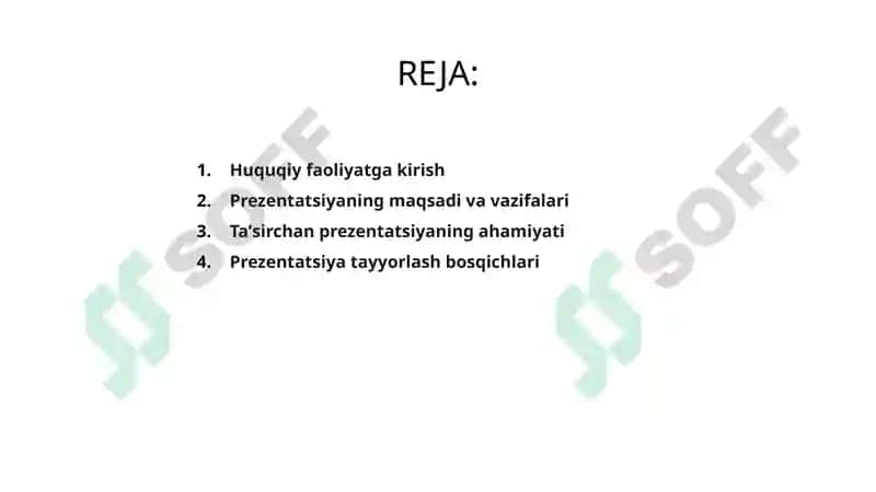 Huquqiy faoliyatda qoʻllaniladigan taʼsirchan prezentatsiya 2