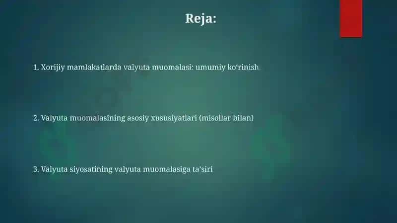 Xorijiy Davlatlarda Pulaylanishi va uning Xususiyatlari 2