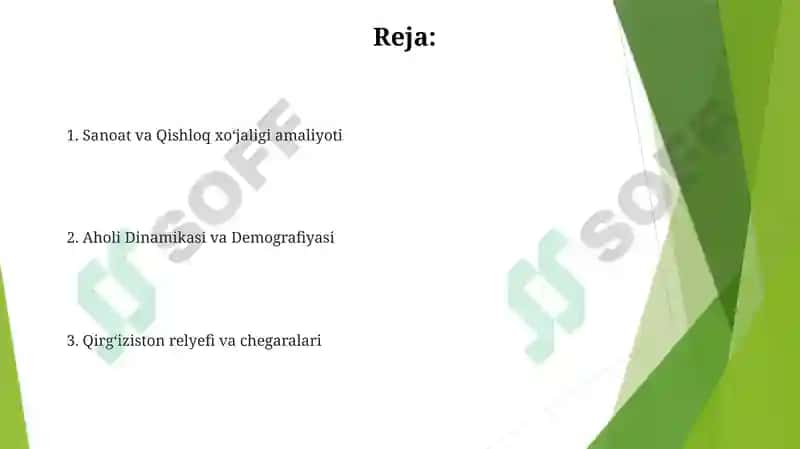 Qirg'izistonning sanoat manzarasi 2