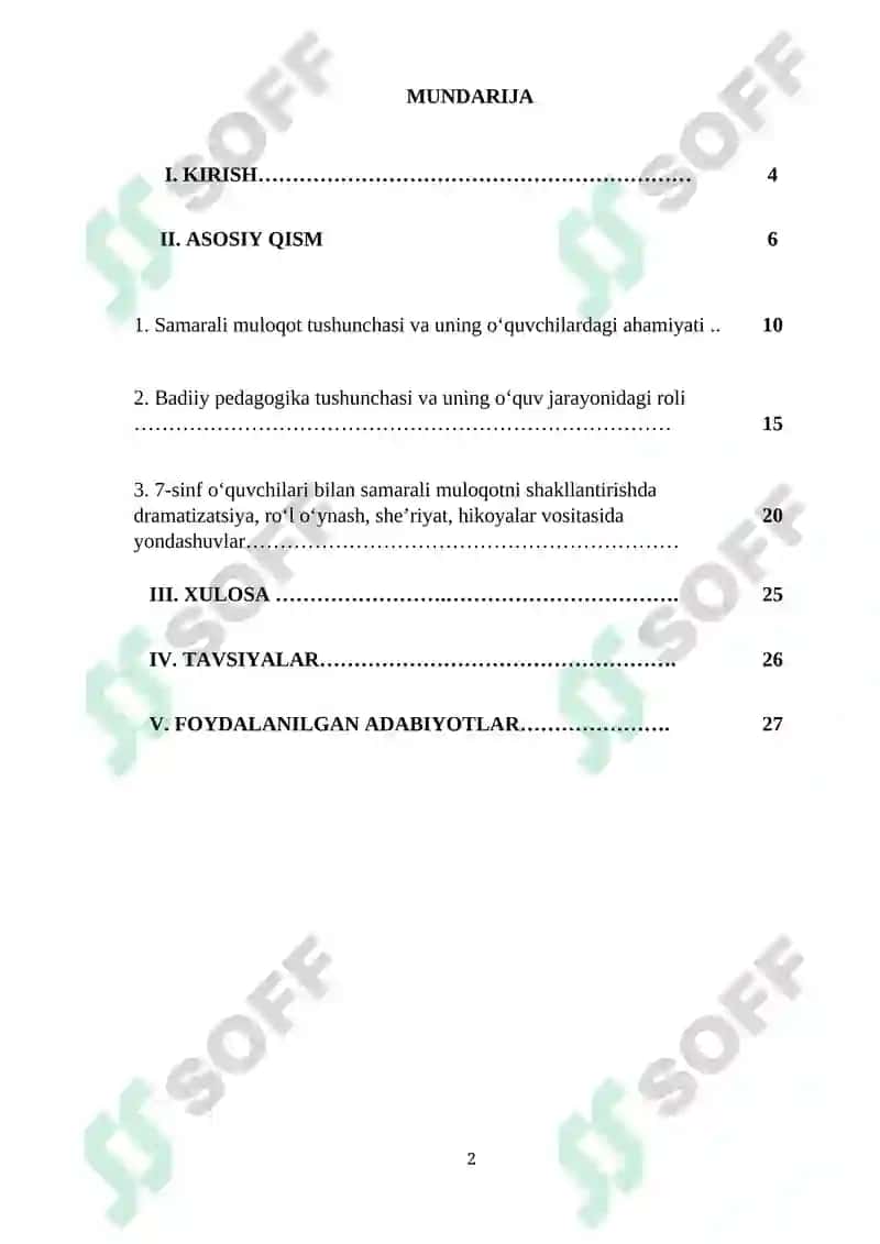 7-sinfda Samarali muloqot sirlari mavzusini òqitishda badiiy pedagogika imkoniyatlaridan foydalanish 2