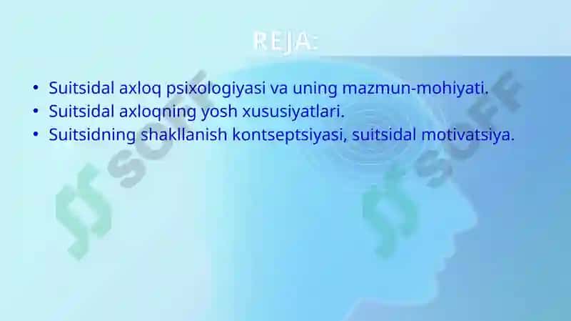 SUITSIDAL AXLOQ 2