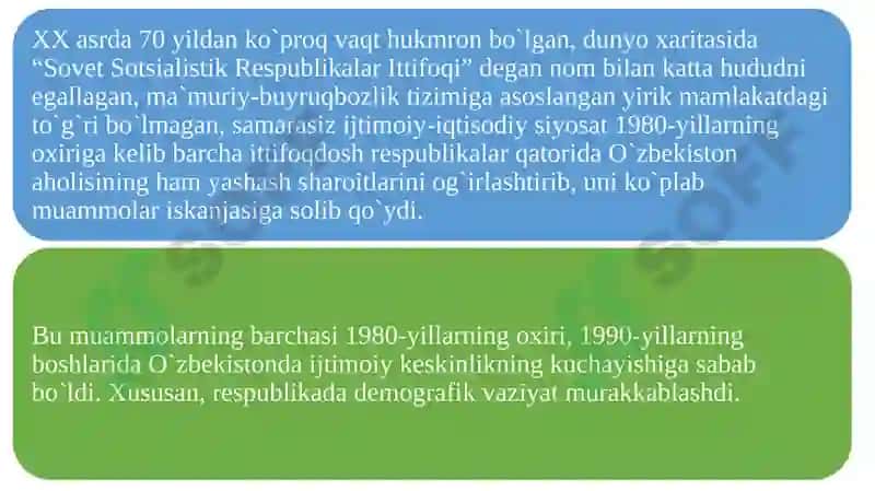 Oʻzbekiston Respublikasidagi ijtimoiy oʻzgarishlar 2