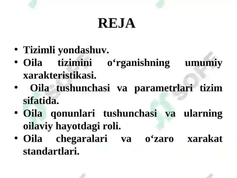 Oilani o‘rganishda tizimli yondashuv 2