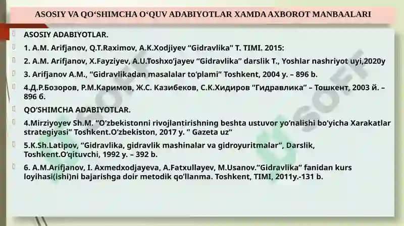 MA’RUZA:YUPQADEVORDAGI KICHIK TESHIKCHADAN OQIB CHIQAYOTGAN SUVNING HARAKATI 2