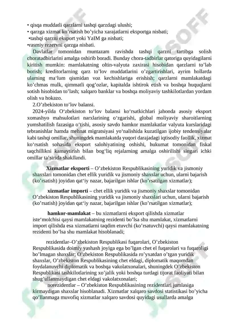 Tashqi qarz 2