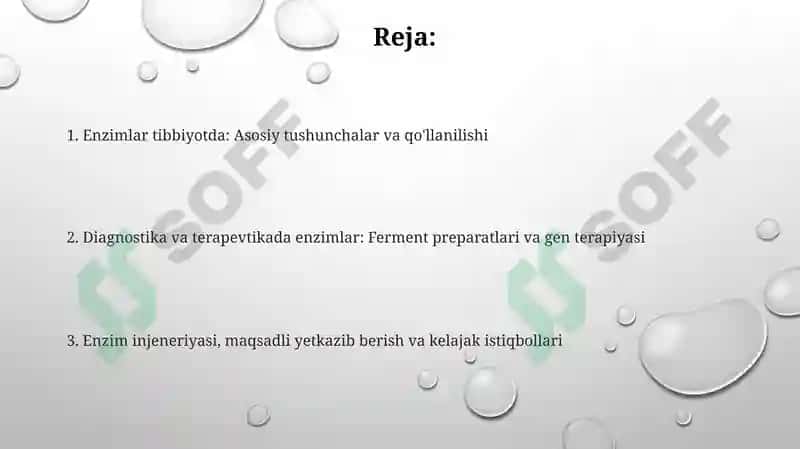 Enzimlar Tibbiyotda 2