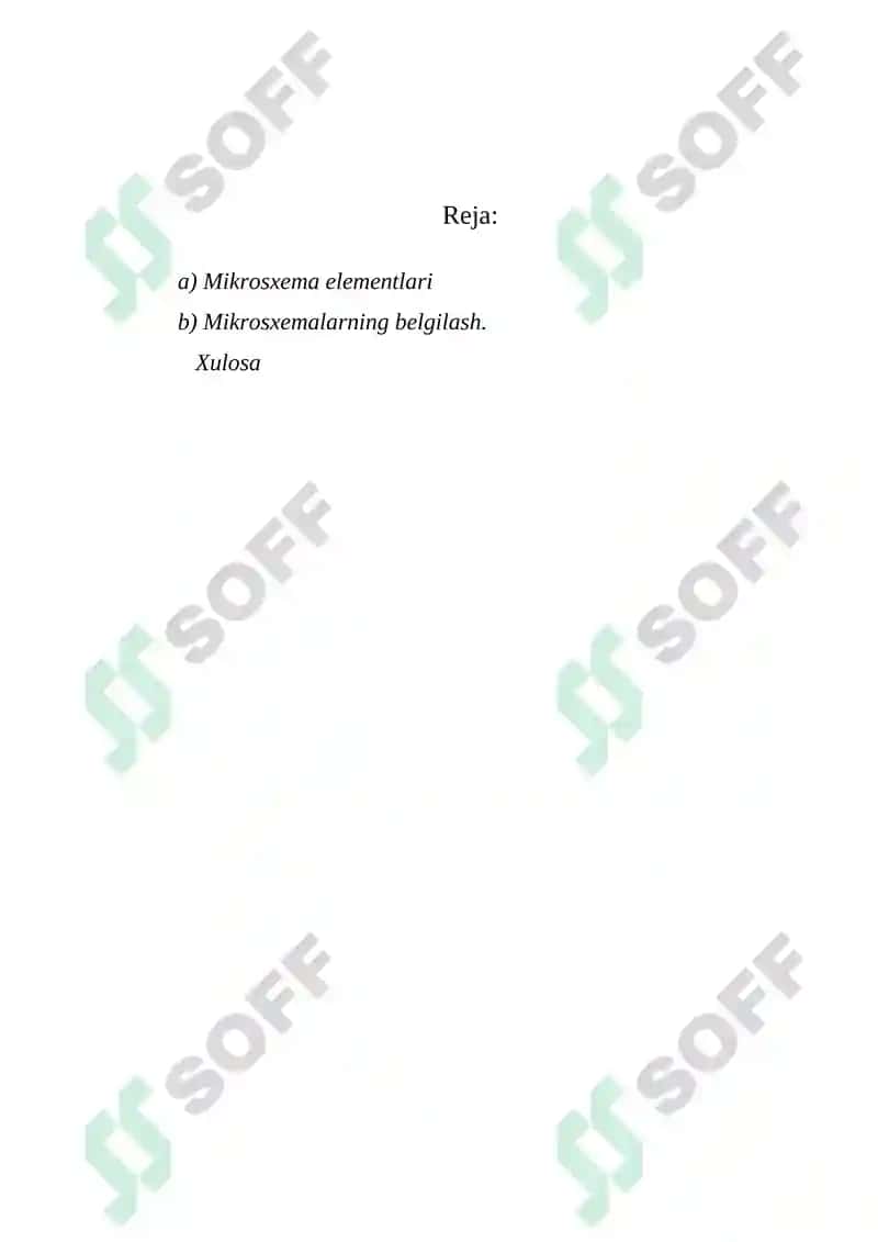 Mikrosxemalar 2