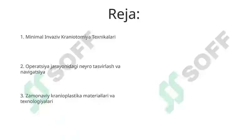 Minimal Invaziv Kraniotomiya Texnikalari 2