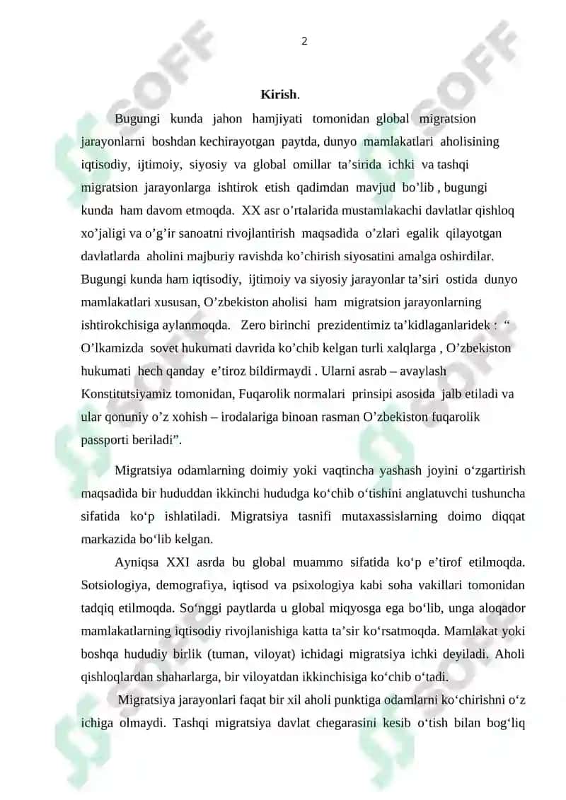 Sovet davri O’zbekistondagi migratsion jarayonlarning asosiy bosqichlari 2