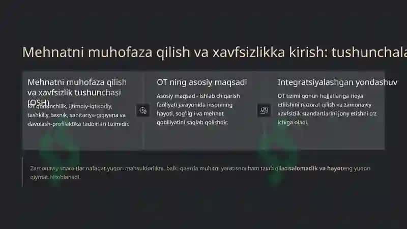 Mehnatni muhofaza qilishning nazariy va huquqiy asoslari 2