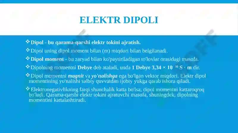 Elektrdipoli 2