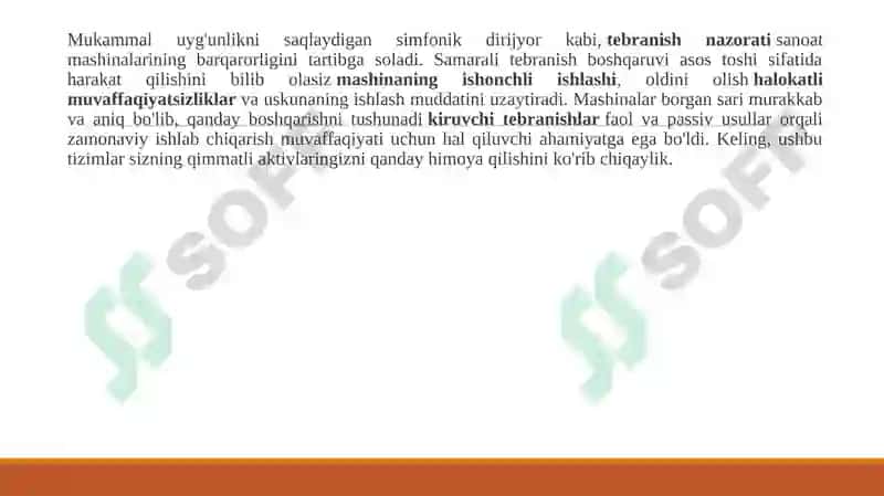 Tebranish nazorati 2