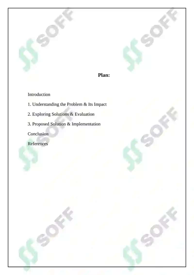Problem solution essay 2