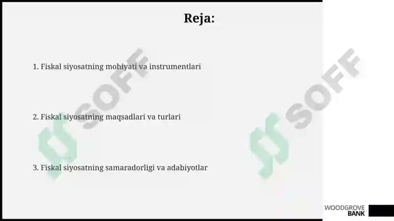 Fiskal siyosati 2