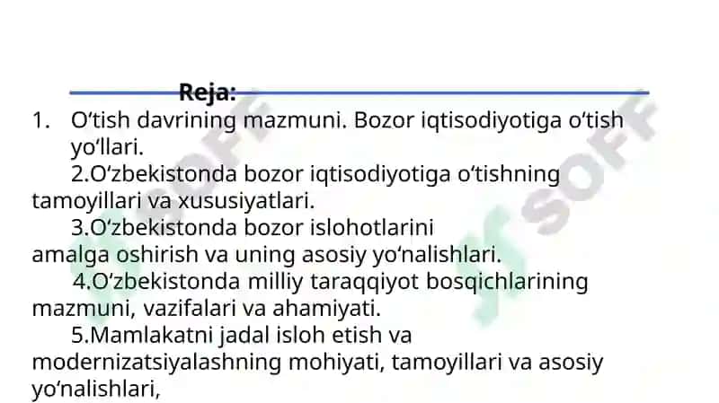 Bozor iqtisodiyoti institutlari 2