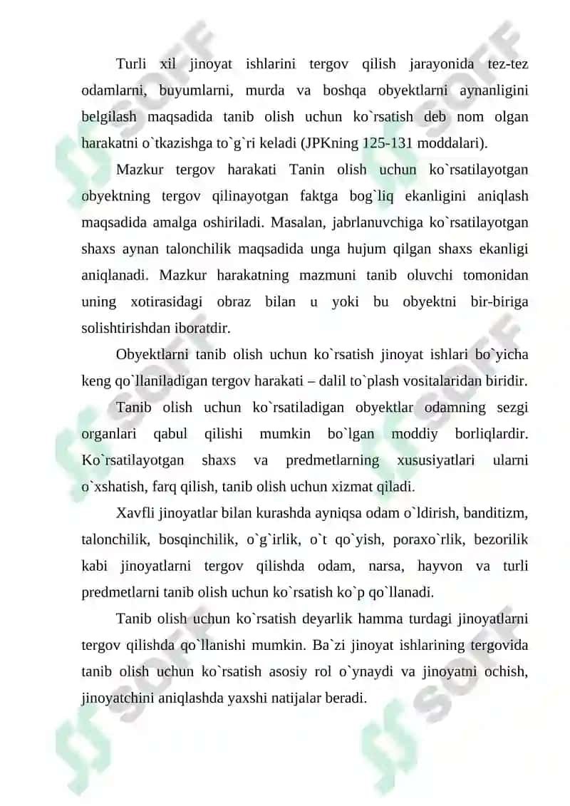 Tanib olish uchun ko`rsatish taktikasi 2