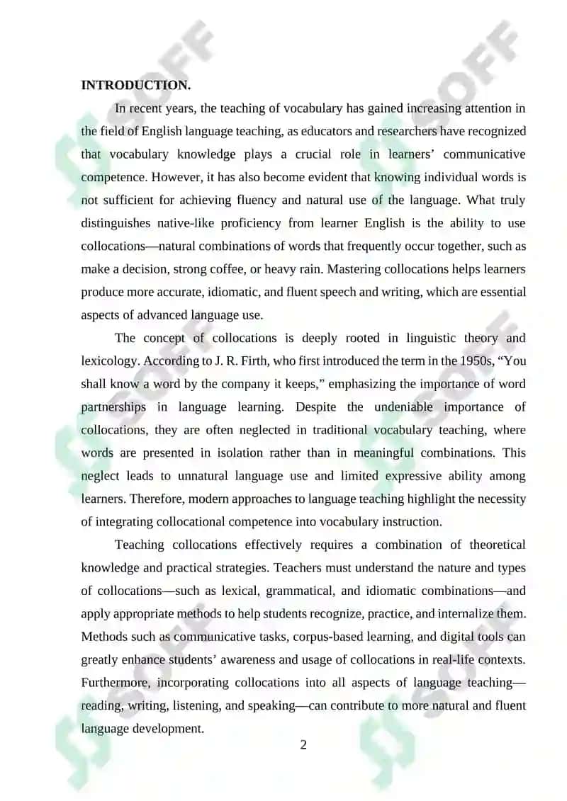 Effective Ways of Teaching Collocations 2