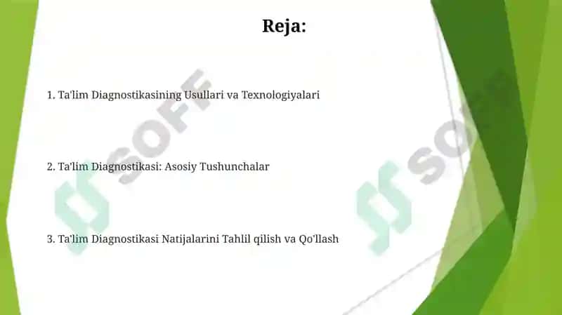 Ta'lim Diagnostikasi 2