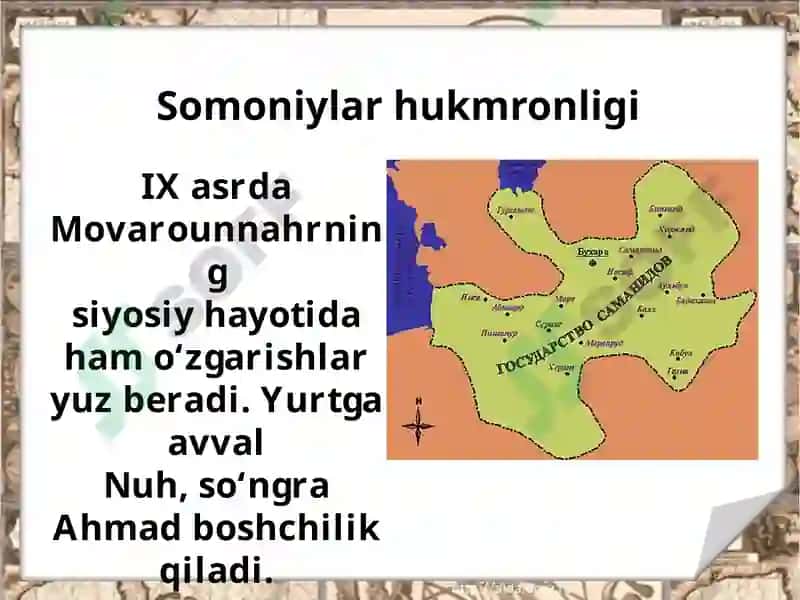 Somoniylar davlati 2