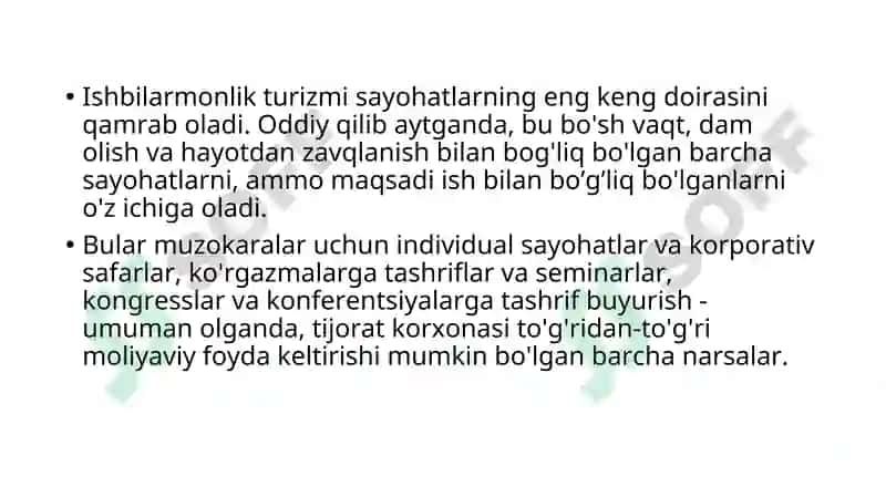 Ko’ngilochar ommaviy tadbirlar, attraktsionlar va ekskursiya o’tkazish 2