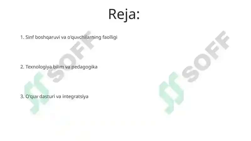 Texnologiya fani o’qituvchisining boshqa fan o’qituvchilaridan farqli jixatlari 2