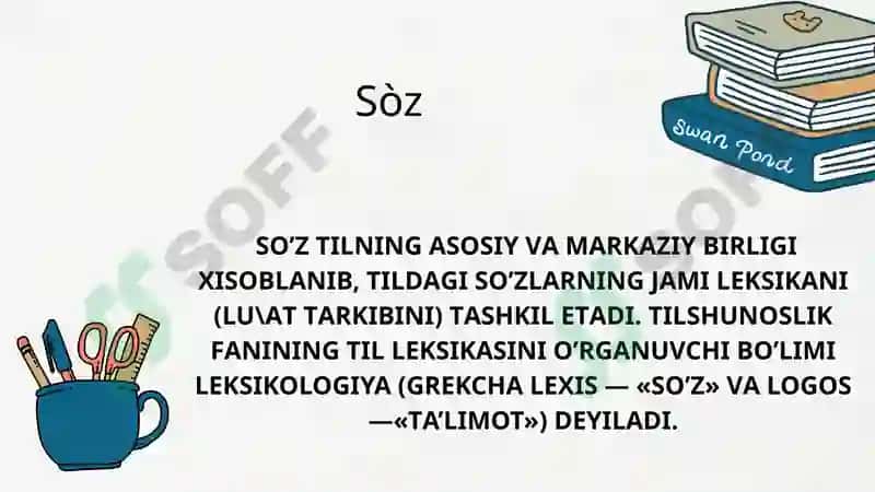 Leksikologiya va semasiologiya 2