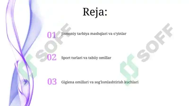 Jismoniy tarbiya mashqlari va o'yinlar 2