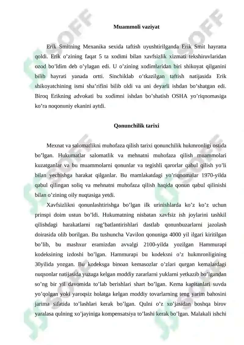 Xavfsizlik sohasidagi qonunchilik 2