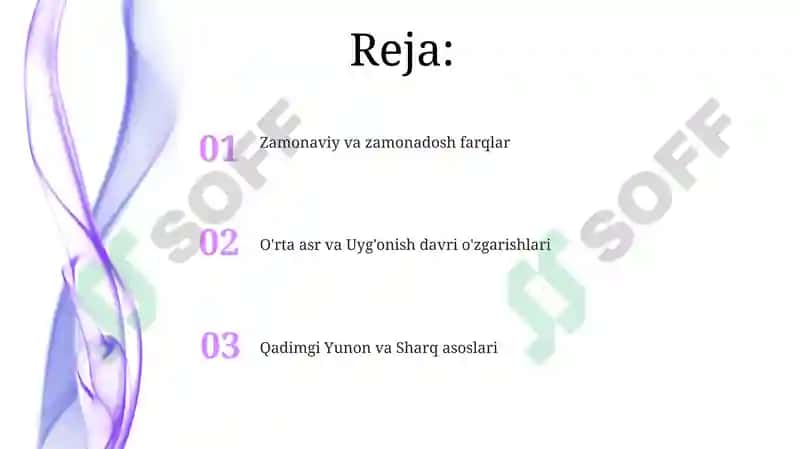 Qadimgi Yunon va Sharq asoslari 2