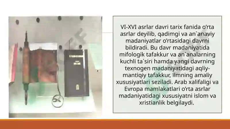 Sharq va G`arb mamlakatlarining o`rta asrlar madaniyatida dinning ustuvorligi 2