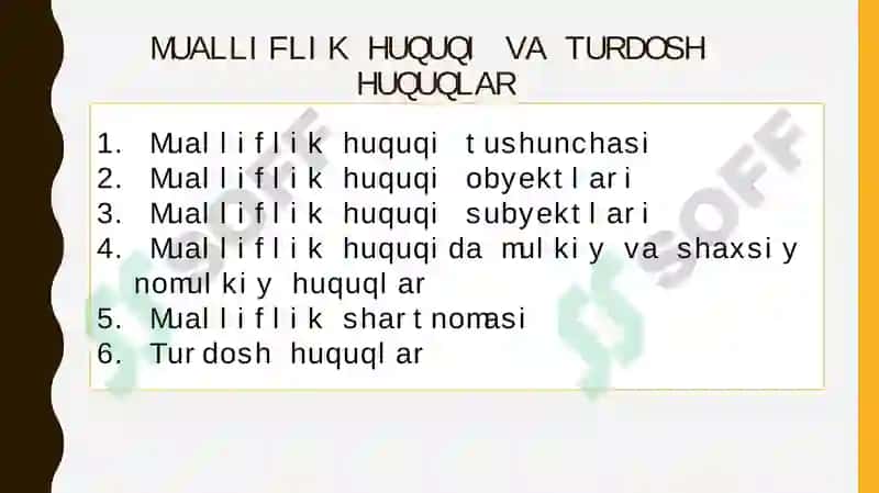 Mualliflik huquqi 2