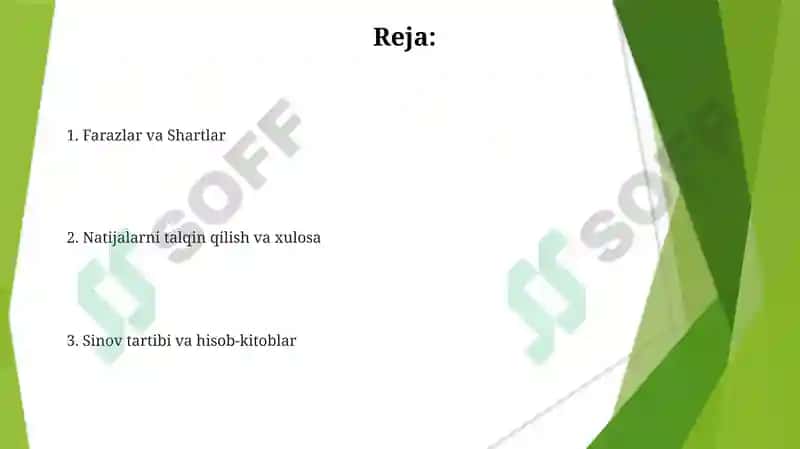 Ikki namunali t-test (dispersiyalar teng yoki teng emas deb faraz qilinganda) 2
