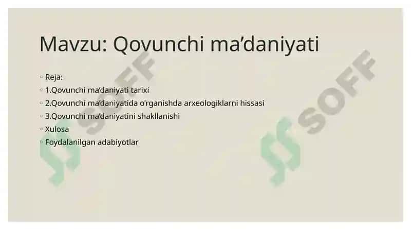 Qovunchi ma’daniyati 2