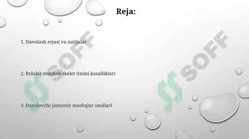 Bolalarda tayanch harakat apparatining nuqsonida davolash jismoniy tarbiyasi 2