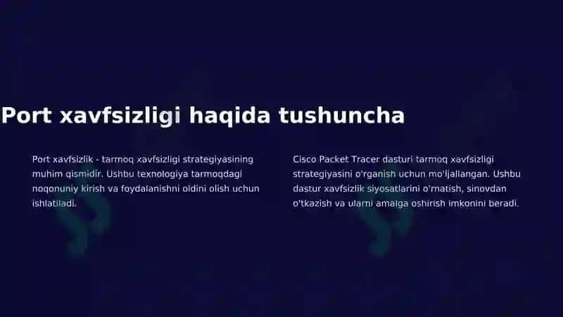 Cisco Packet Tracer 2