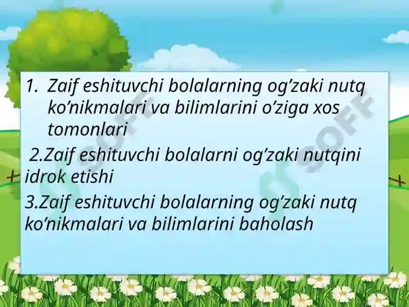 Maktabgacha yoshdagi zaif eshituvchi bolalarni og‘zakiniutqqao‘rgatish 2