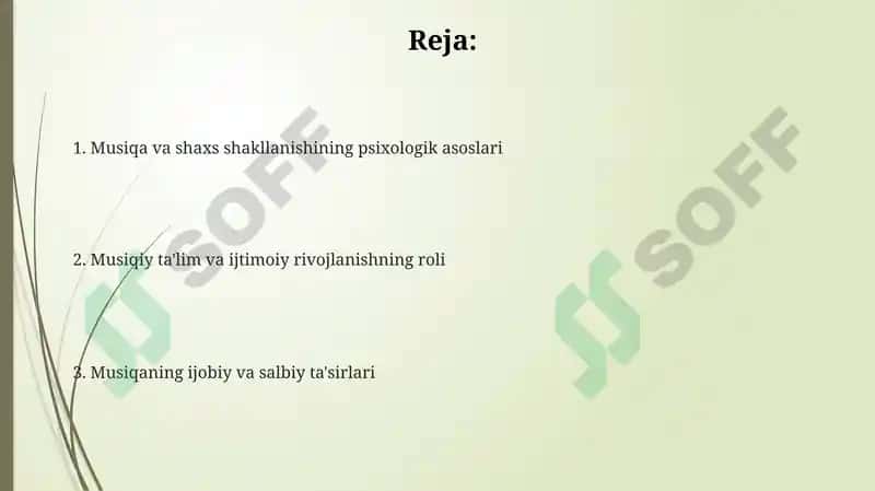 Musiqa va hissiy rivojlanish 2