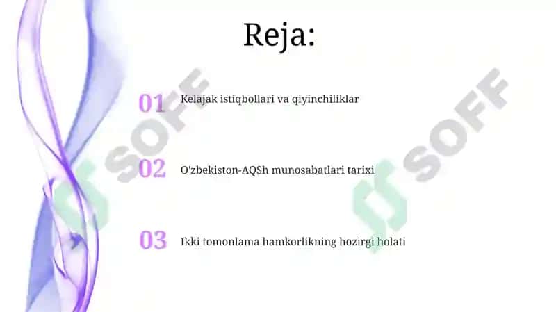 Kelajak istiqbollari va qiyinchiliklar 2