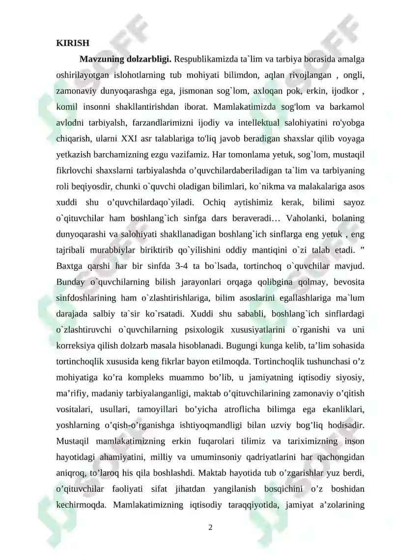 IMKONIYATI CHEKLANGAN BOLALARGA KORREKSION YORDAMNI TASHKIL ETISH VA ULARNING HUQUQIY, PEDAGOGIK ASPEKTLARI 2
