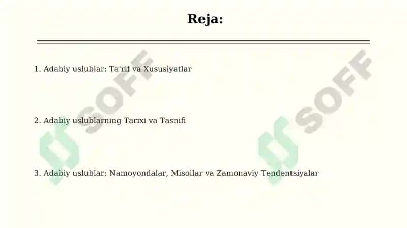 Adabiy uslublar 2