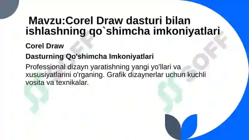 Corel Draw 2