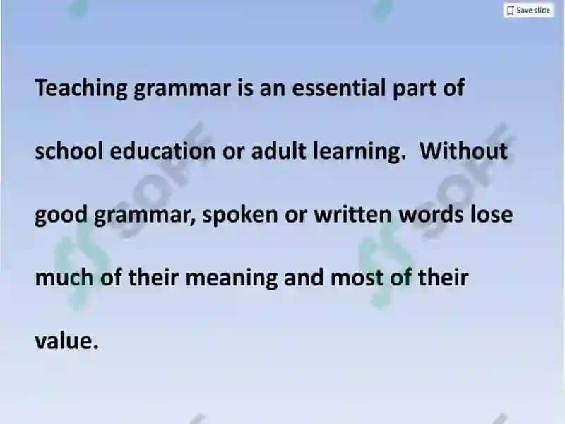 Teaching Grammar 2