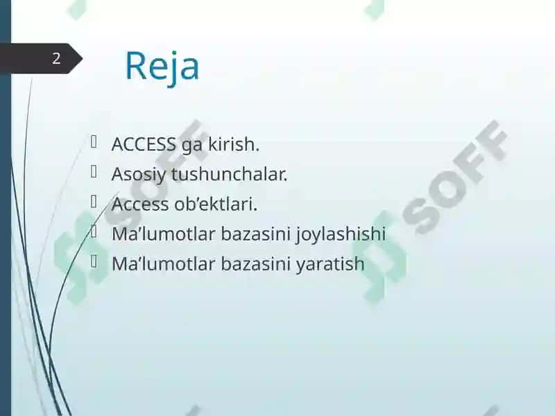 Microsoft Access MBBT 2
