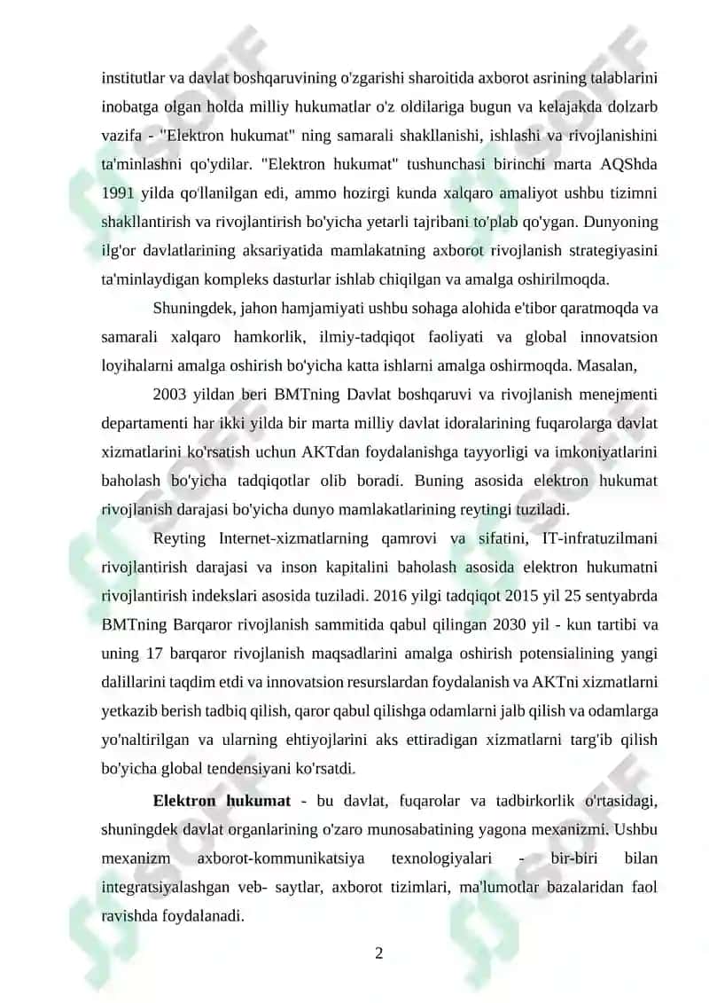Elektron hukumat tizimi 2
