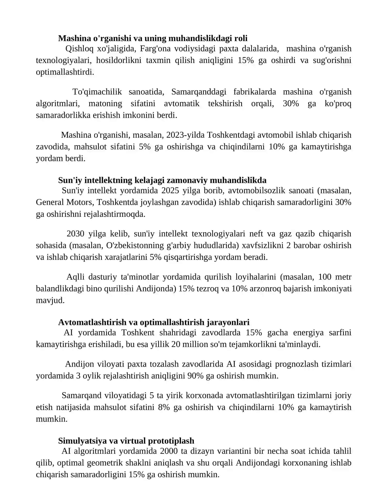 Sun'iy Intellektning Zamonaviy Muhandislikdagi Ahamiyati 2