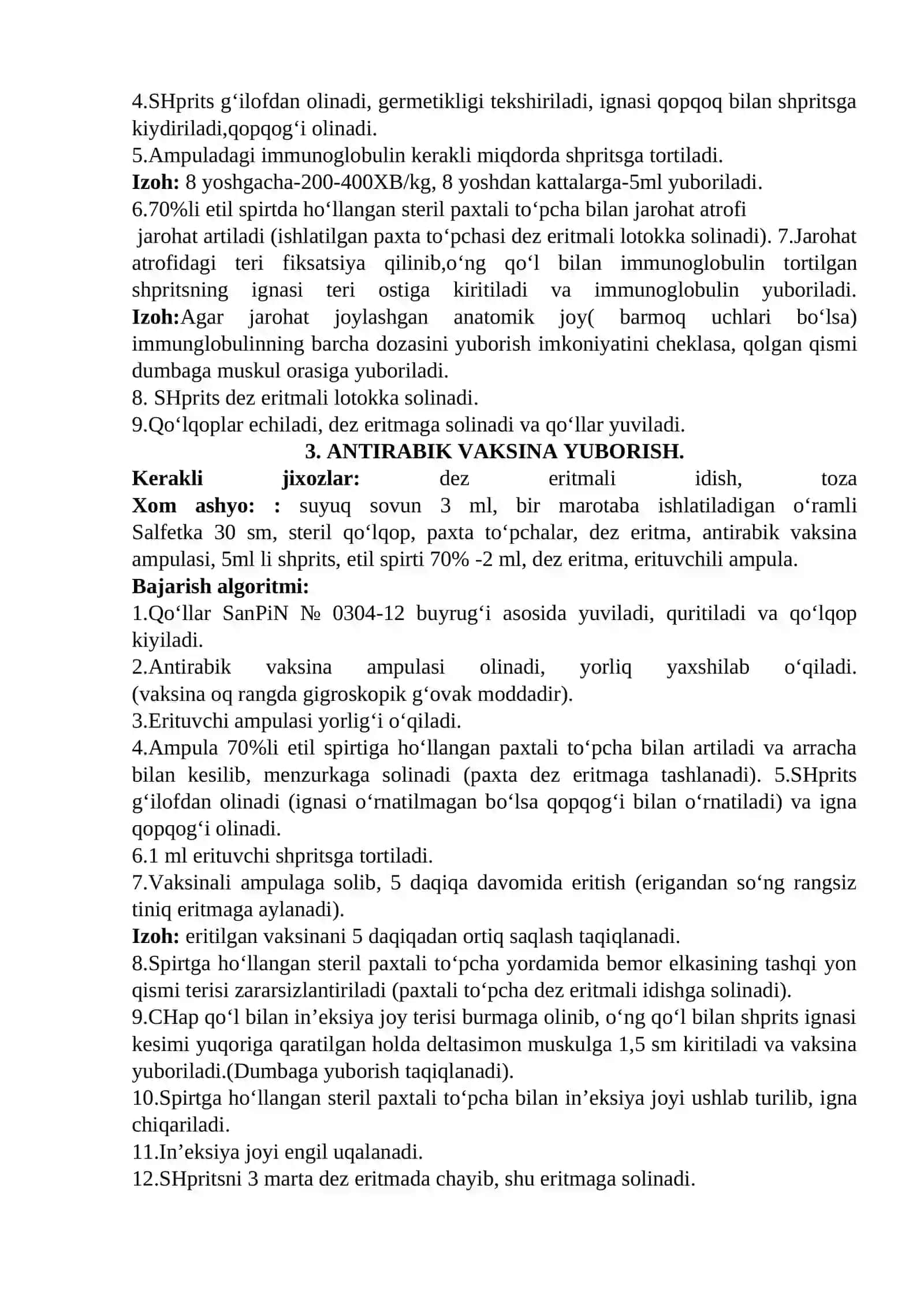 Tashqi qoplamlar infeksiyalari. Qutirish 2