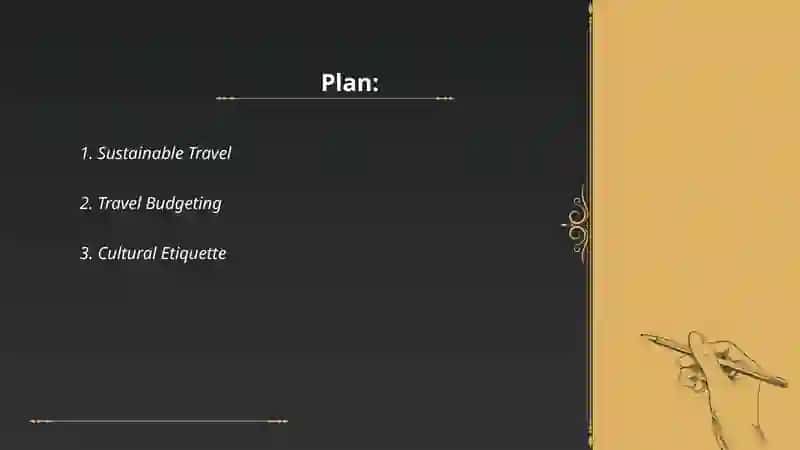 Sustainable Travel 2