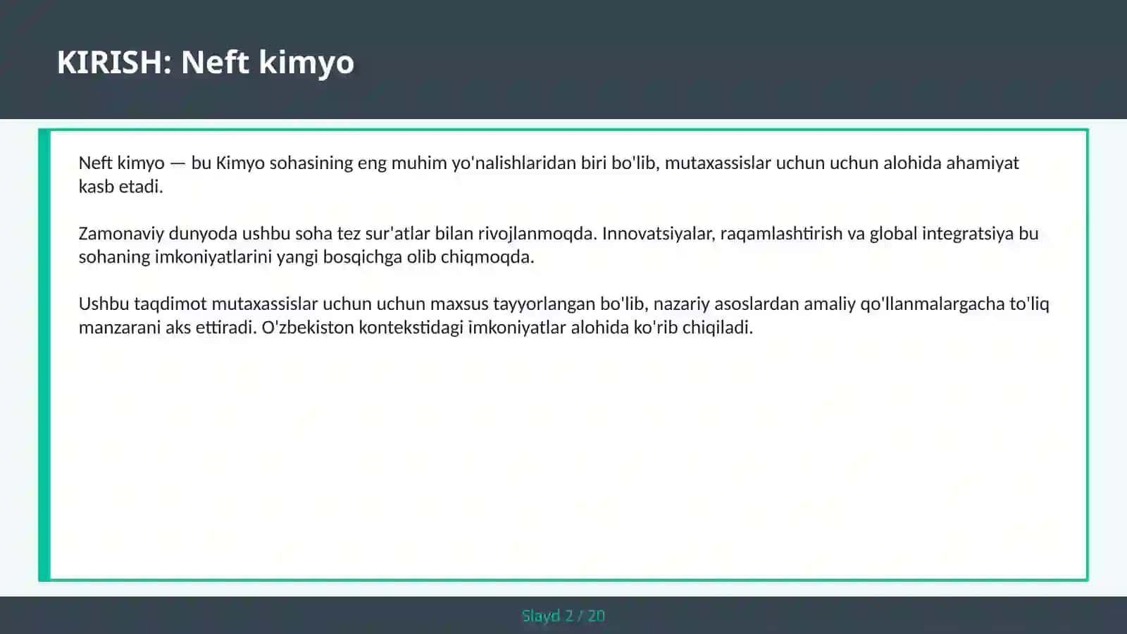 NEFT KIMYO 2