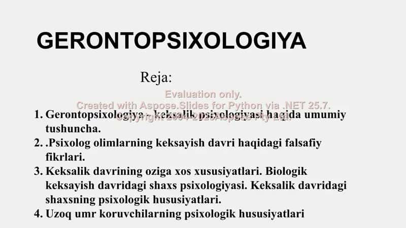 Gerontopsixologiya 2